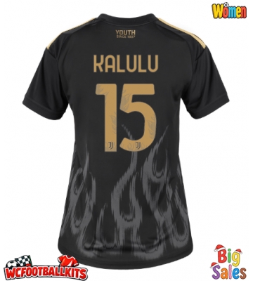 Juventus Pierre Kalulu #15 Replica Third Stadium Shirt for Women 2026-27 Short Sleeve